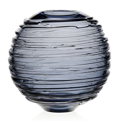 Miranda - Globe Vase - Steel Blue - 9"