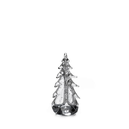 Simon Pearce Glass Evergreen Tree - Bubble Collection -
