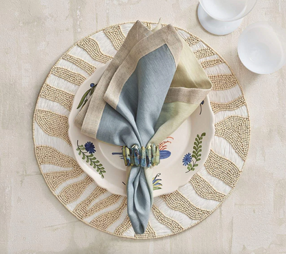 KSB Radiant Napkin Ring in Midnight