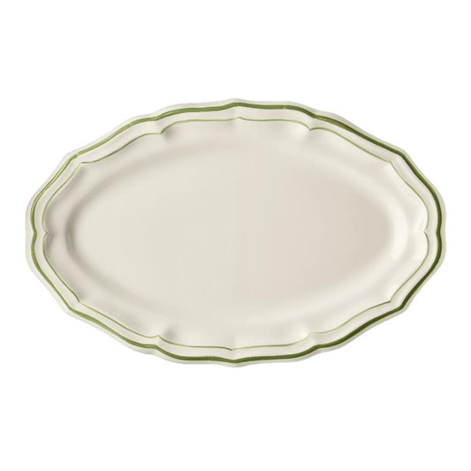 Filets - Green - Oval Platter 16"