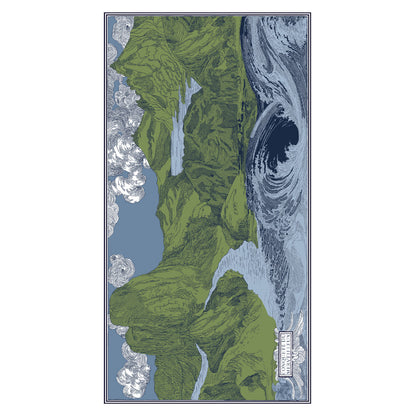 Scarf Etole 100 - Balthazar - Blue