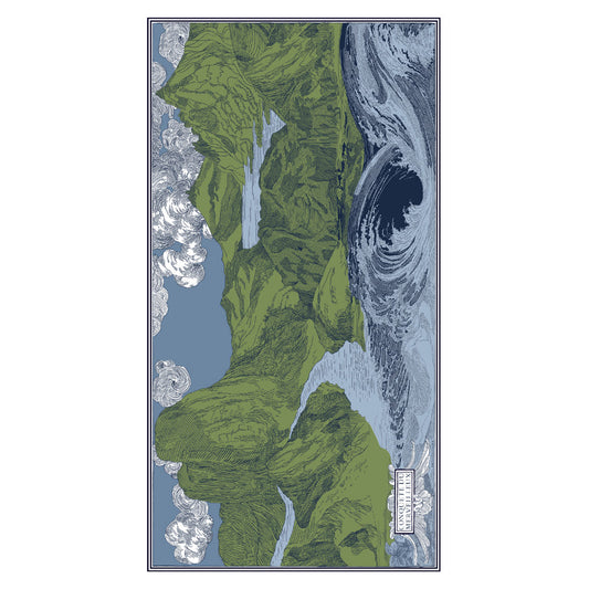 Scarf Etole 100 - Balthazar - Blue