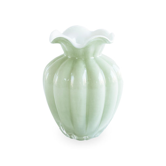 Vento - Medium Vase - Pistachio 6.25"