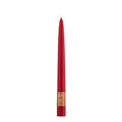 Dipped Taper Candle - Red