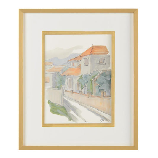 JRH Street Scene III - 25"H X 21"W