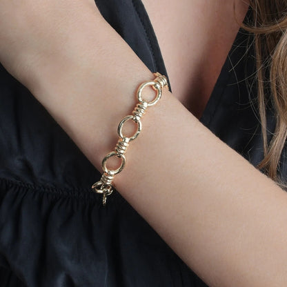 Neptune - Chain Bracelet in Gold