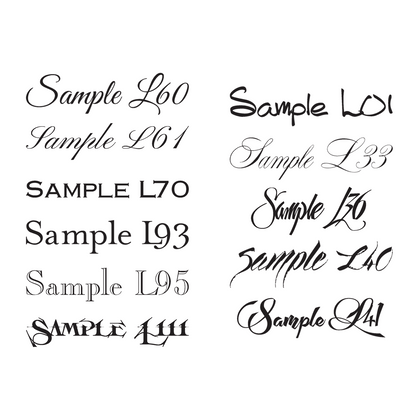 Personalized - Billboard Desk Slab