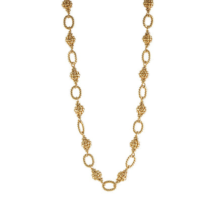 CDW N Berry - Bead Chain in Gold 24"