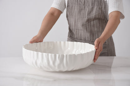 PPB Mascali Bianca - XL Shallow Bowl (2844WH)