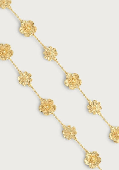Wildflowers - Station Necklace 20"