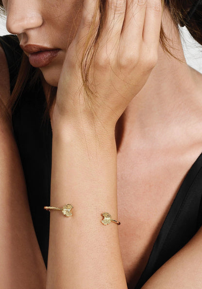 Butterfly - Gold Bangle