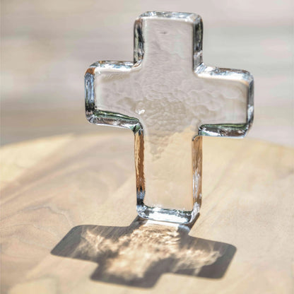 Glass Cross - Large