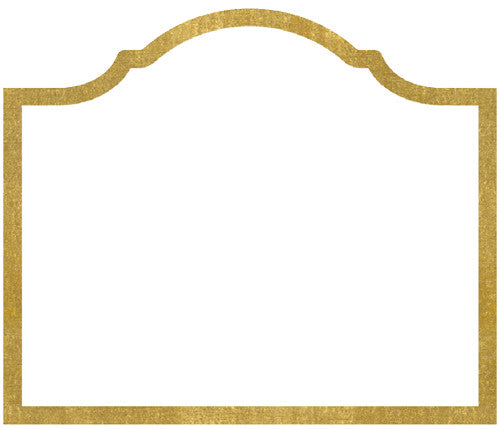 Arch Gold Foil Place Card 8pk