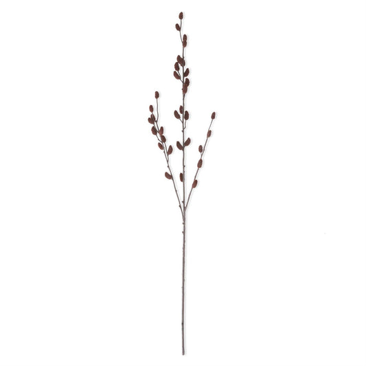 KKI Brown Pussy Willow Stem 33"