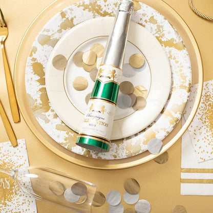 Champagne Bottle Cone Crackers