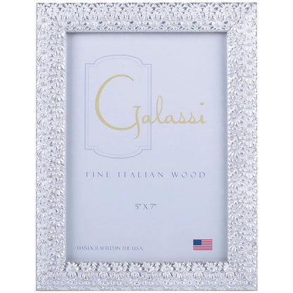 448 - Silver Blossom Frame -