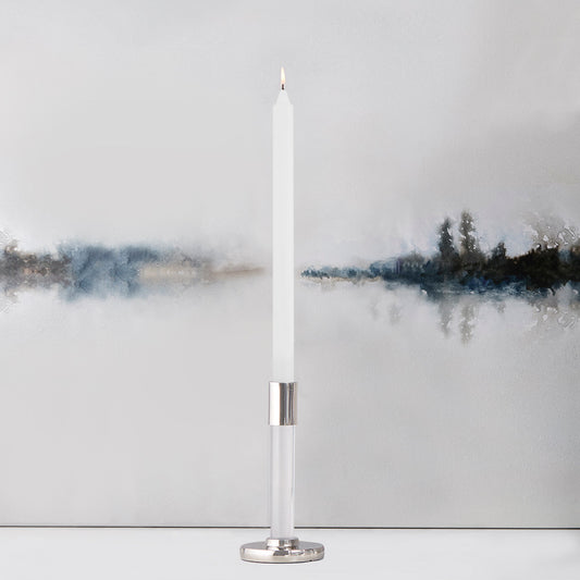 RTC Smooth Arista Candle - White