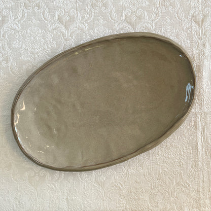 Argila Sierra Tan Oval Platter (Retired)