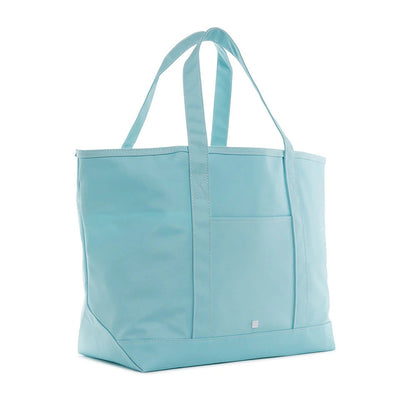 Maxi Tote - Coated Canvas Large - Lake Blue