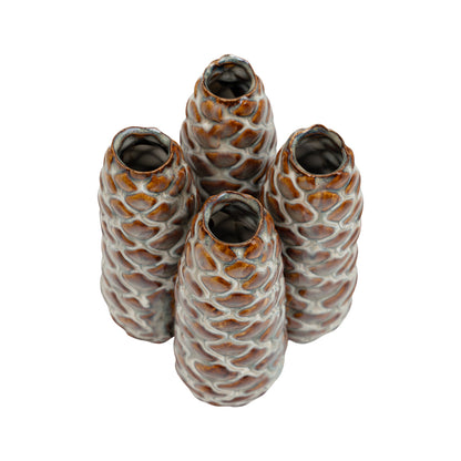 KVD Crestley Short Ceramic Bud Vase 6"