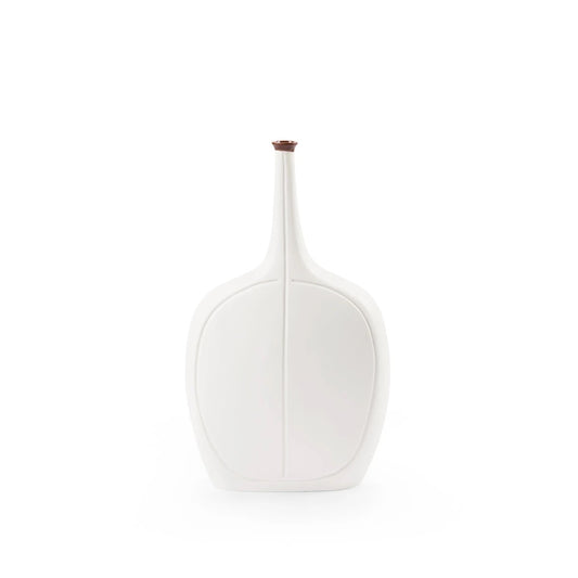 Vence Medium Vase - Matte Glazed Porcelain - 13.5H