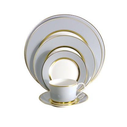 RYL Mak - Grey & Gold - Tea Saucer