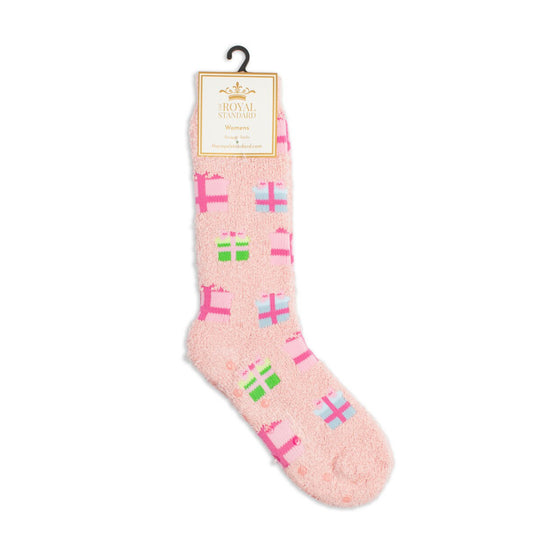 Women's Christmas Present Snuggle Socks