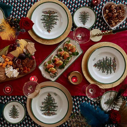 Christmas Tree Medium Round Bowl