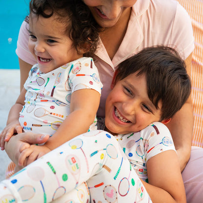 Love All - Short Sleeve Pajama Set -