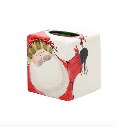 VTR Old St. Nick - Tissue Box 5.25"