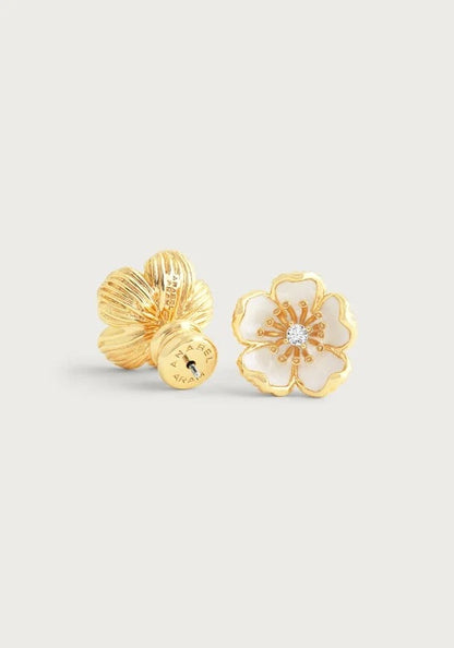 Wildflowers - Enameled Stud Earrings