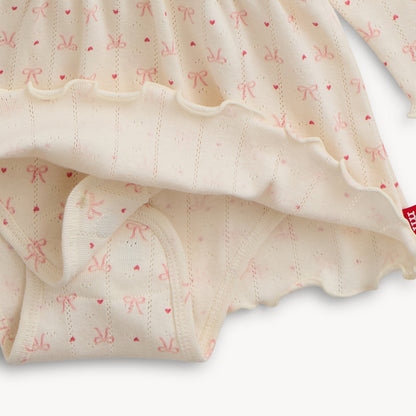 Heart & Bow - Magnetic Bodysuit Dress