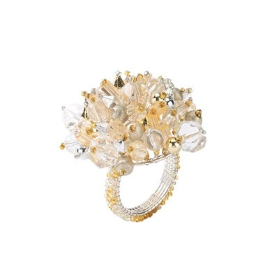 KSB Gold Crystal Dome Napkin Ring (Retired)