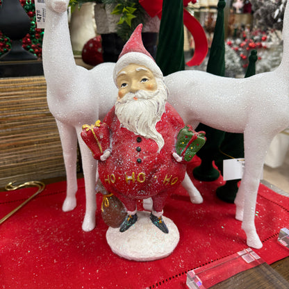 KKI Santa Holding Gift & Bag - 12.5"