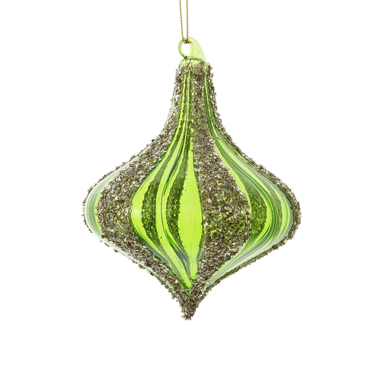 Finial Drop - Lime 4"
