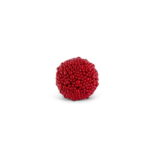 Red Multi Berry Ball Ornament - 4.5"