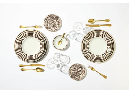 Labirinto - Ebano - Dinner Plate 11.02"