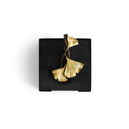 Golden Ginkgo - Cocktail Napkin Holder
