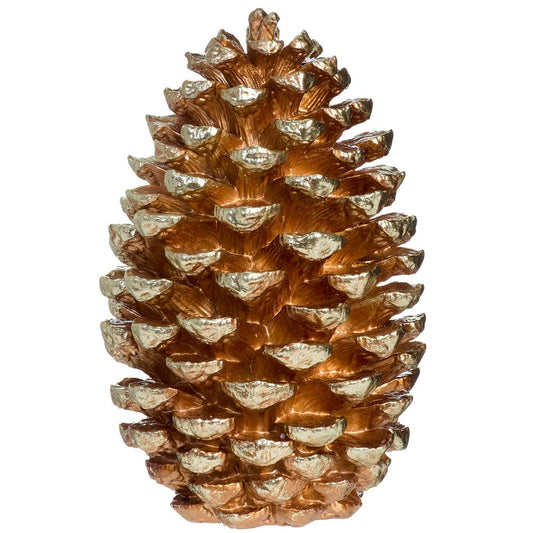 ASF 15.5" Pine Cone Table Top Gold