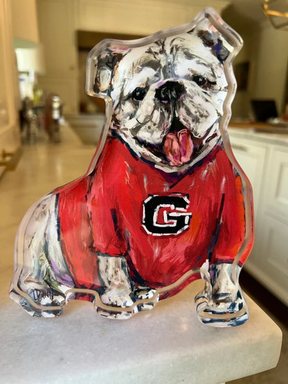 Gameday Bulldog in Red