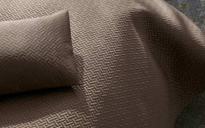Basketweave - Quilt - Mocha - Full/Queen 96x99