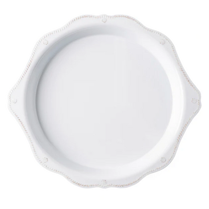 Berry & Thread - Melamine - Whitewash - Round Platter 17"