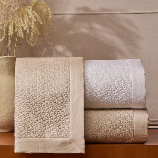 Estella Quilted Sham - White - Standard