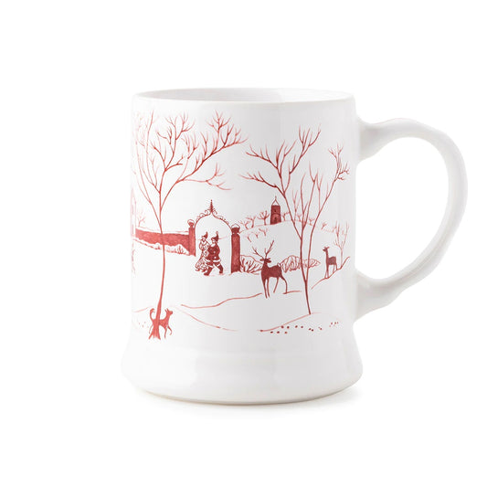 Country Estate - Winter Frolic - Ruby - Mug 13oz