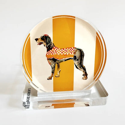 Hound Dog Game Day Coaster Set