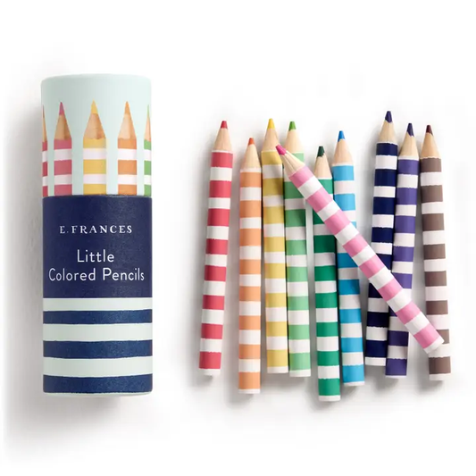 Little Colored Pencils - Set of 10 - JV Stripes