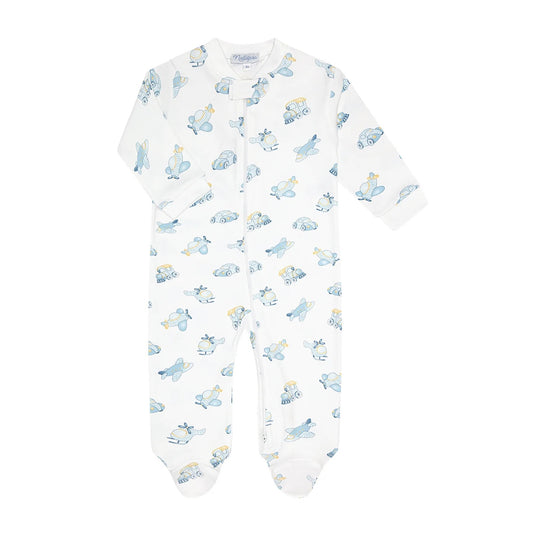 Mini Voyages - Zip Footie -