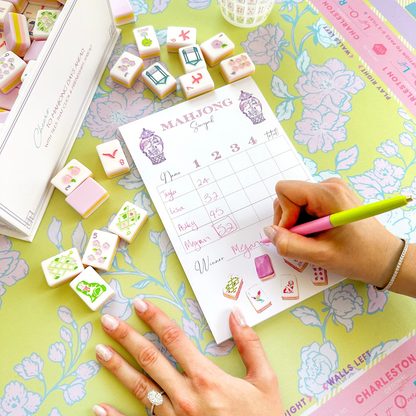 TYP Mahjong Scorepad - Taylor Tiles