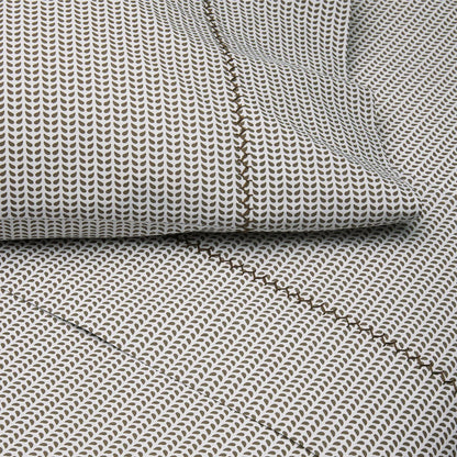 Cinde Coffee Organic Sheet & Pillowcase Set - Full/Queen