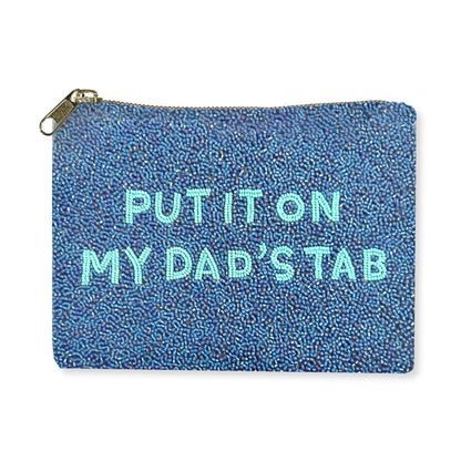 TOS Beaded Bag - Put It On Dad's Tab